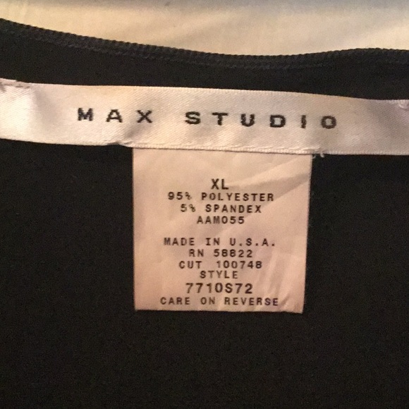 Max Studio Multi Color Tunic - Picture 3 of 4